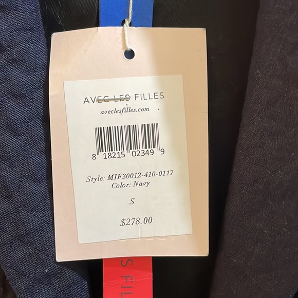 Avec Les Filles Navy Blazer - Picture 4 of 5